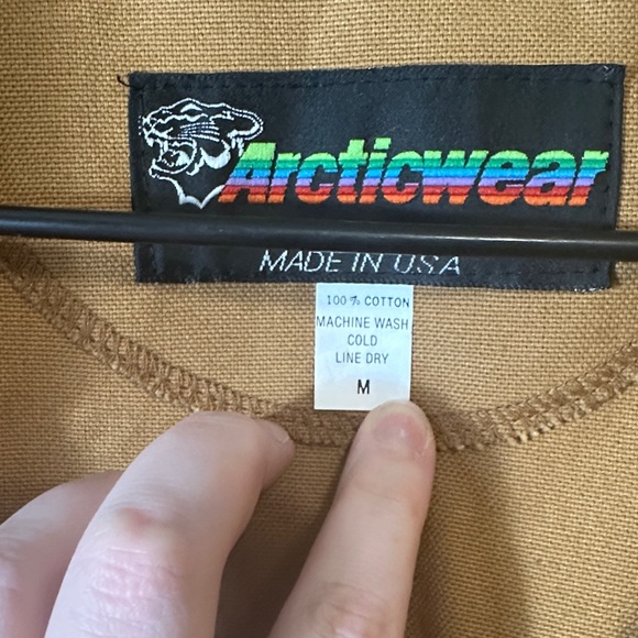 Vintage Articwear artic cat chore coat tan size medium - Picture 2 of 9